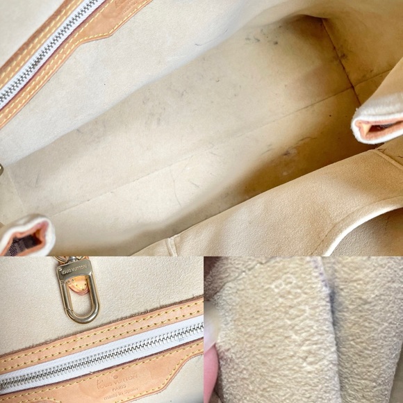 Louis Vuitton Damier Azur Hampstead MM Bag tote Large blue - Picture 6 of 17